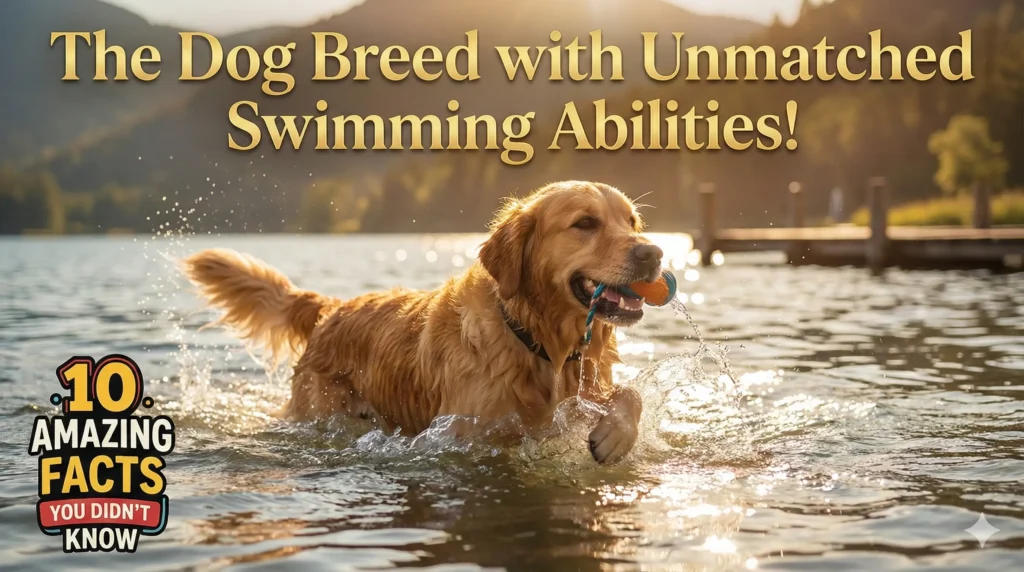 The Dog Breed with Unmatched Swimming Abilities!