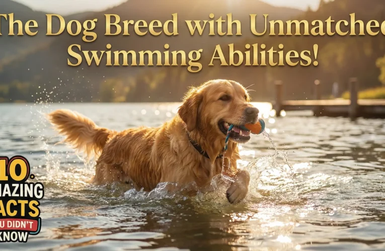 The Dog Breed with Unmatched Swimming Abilities!