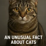 What is an unusual fact about cats