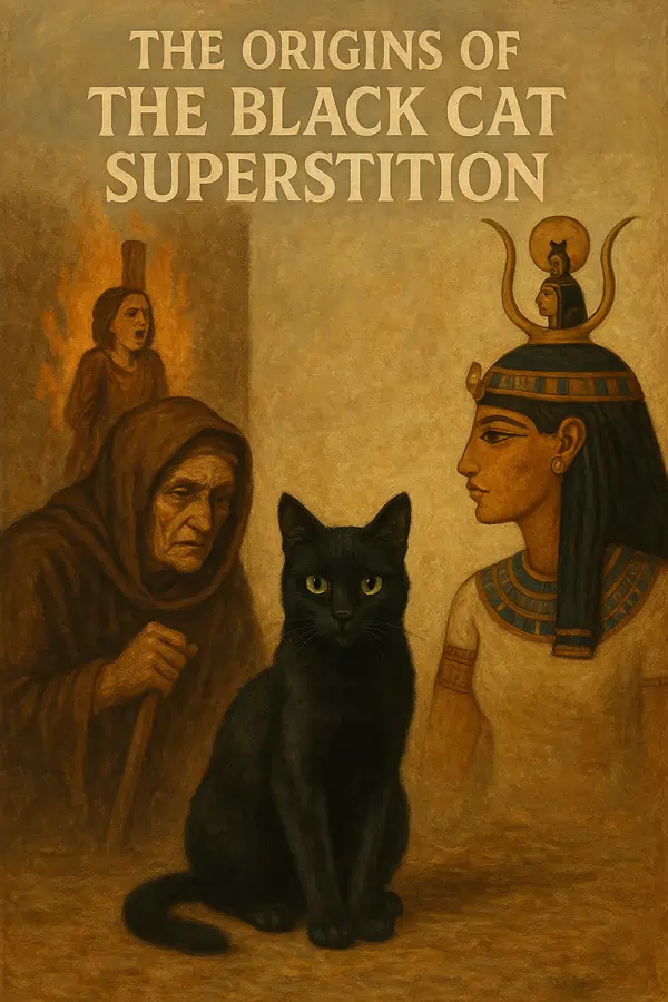 Why do people still believe black cats are bad luck?