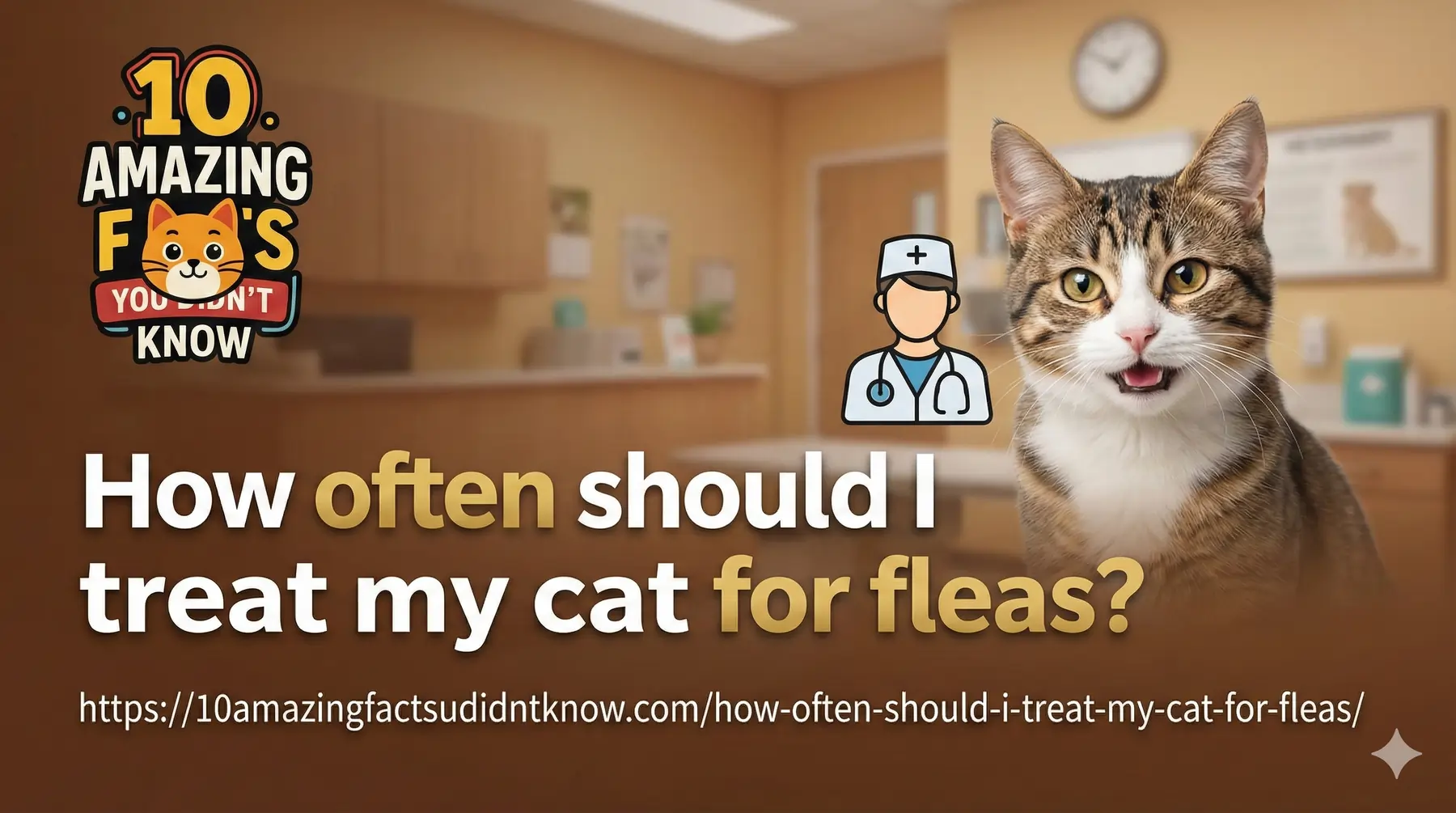 How often should I treat my cat for fleas