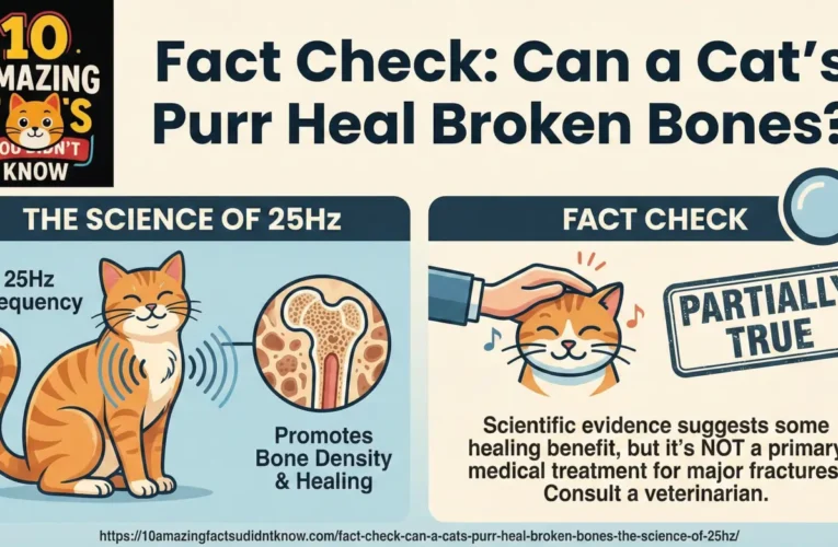 Fact Check: Can a Cat's Purr Heal Broken Bones?